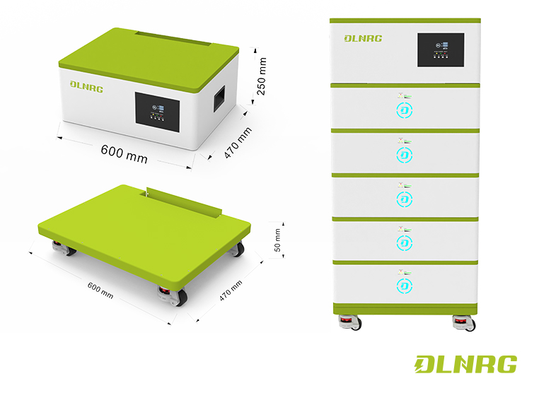 DL48100SK Pin lithium xếp chồng 51.2V100Ah